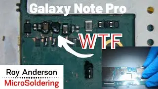 Galaxy Note Pro Battery Connector Repair