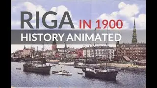 Riga in 1900 - Ai history reconstruction