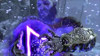 God of War Ragnarok: Frost Phantom Boss Fight 4K | Runic Core Attacks, Pillar Destroys & R3 Finisher