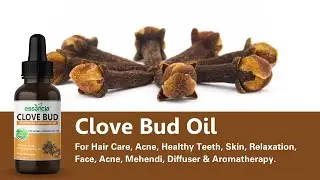Essancia - Clove Bud Essential Oil For Hair Care, Acne,Skin, Relaxation,Face, Acne, Mehendi,Diffuser