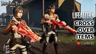 LifeAfter ⚔ Attack On Titan Vol.2 - Crossover Items PREVIEW💥: Outfits, Fungus, BioT Shark, Pendants