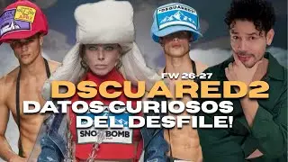 DSQUARED2 FW 26-27 DATOS CURIOSOS DEL DESDILE| Eduardo Santana 