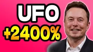 ELON MUSK : UFO WILL +2400% AFTER HIS TWEET ON TWITTER?? - UFO Gaming PRICE PREDICTION 2024 - 2030
