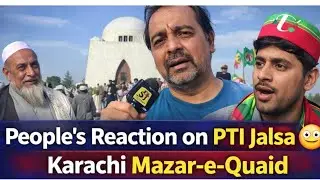 PTI Jalisa Karachi Logon Ka Interviews | Karachi Vlog | PTI KarachiJalisa  2026