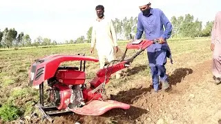 Amazing New Mini Tractor machine in my Village | Mini Tractor machine in Pakistan Mozzam Saleem