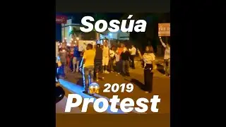 LIVE Protest in SOSUA, Republic 🇩🇴- (CRAZY) 😳😬 2019