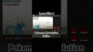 vs Lance Elite 4 | Pokemon Revolution Online #pokemon