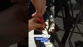 cara mudah mengatasi rem CAKRAM ngempos #shorts #fyp #diskbrake