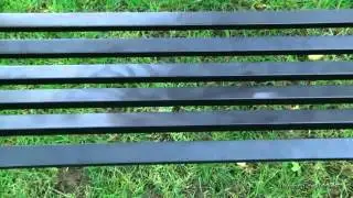 Star Metal 4-ft. Garden Bench - Product Review Video