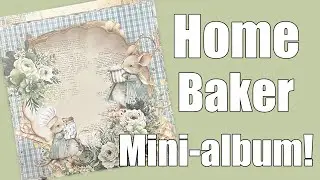 Prima Home Baker Mini Album Part 1#minialbumtutorial