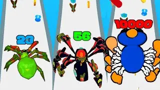 ANTS BATTLE Count & Merge - New Max Level Spider Evolution gameplay walkthrough