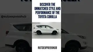 Toyota Corolla #CorollaNation#ToyotaLove#SportyDesign#FuelEfficiency