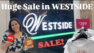 Huge Sale in WESTSIDE Kochi 50% to 70% Off #westside #kochi #sale #zudio #max #offer #clothing #haul