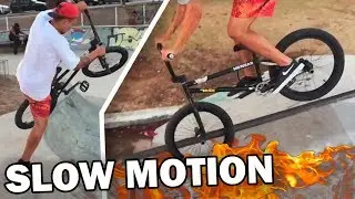 15 MANOBRAS DE BMX EM SLOWMOTION - DIA INTENSO #90