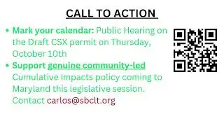 CHARMED Session II: EJ and Health Concerns and Action to Address Coal Dust in South Baltimore
