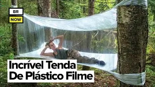 Sobreviv&ecirc;ncia - Incr&iacute;vel Tenda Feita de Pl&aacute;stico Filme!