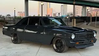 TEST DEIVE 1966 LS Nova Restomod. CALL 9168567931 or Victorylapclassics.net 