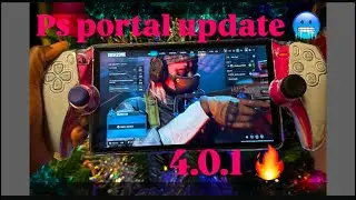 The ps portal is a must have for Christmas 2024 &hellip;&hellip; and the 4.0.1 update 🔥🔥🔥🔥🔥
