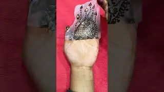 Stylish Mehndi Design &hearts;️ #shorts #mehndi #trending #stylish #latest #arabic #henna #mehandi #video