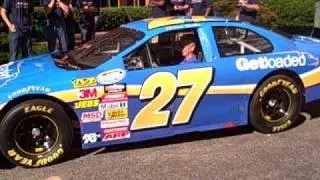 The Getloaded NASCAR Show Car Roars to Life