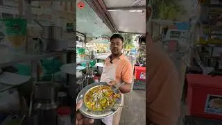 ₹50/- New Place Alert in Bhuj! ❤️ Gopal Dal Pakwan 🤩 #streetfood #amithfoodiee #shorts