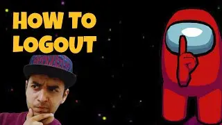 how to logout of among us account mobile 2026