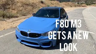 Bmw F80 M3 Extreme Power House, 3D style front lip in FRP, diy