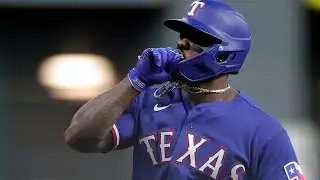 ADOLIS GAR-C&Iacute;-A LATER! GRAND SLAM for the Rangers SUPERSTAR in GAME 6 of the ALCS!