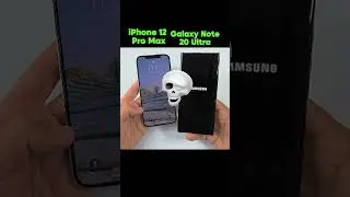 iPhone 12 Pro Max vs Galaxy Note 20 Ultra Speed Test!