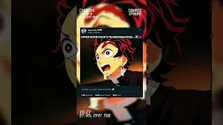 Upper Moon Four&rsquo;s Transformation...☠️👿 #tanjiro #nezuko #upermoon #animeshorts #demonslayer