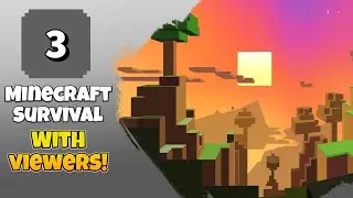 Minecraft with the viewers! Part 3 | Some Quick Mining. JOIN QUICK!|