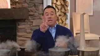 Air Innovations Clean Mist Top Fill Humidifier with Aroma Tray on QVC