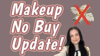 MAKEUP NO BUY 2025 UPDATE 3 MONTHS! and some random channel chat