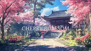 Cherry Blossom Meditation Flute Music | Piano Music | Relaxation | Zen Meditation for Sleep