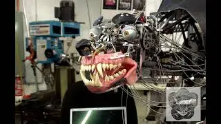 Animatronic werewolf a wolf like me full movement tests facehead.co