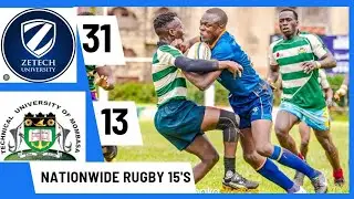ZETECH vs MARINES TUM Nationwide Rugby Fifteens Finals Full Highlights