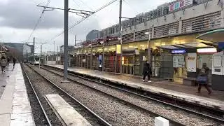 Tramway d'&Icirc;le-de-France. Gare d'Issy-Val de Seine