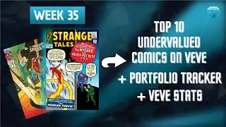 Top 10 Undervalued Comics on Veve | Week 35: Mar 25, 2023 | Marvel Comics, NFT