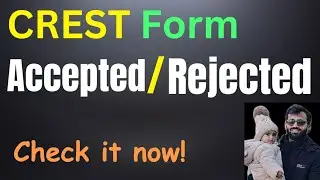 How to Check Status of CREST FORM in Oriel Application| Oriel Application|