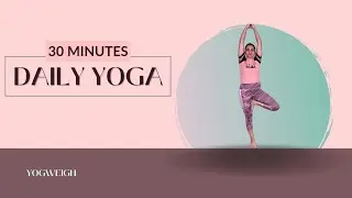 Daily Gentle Yoga for Stress Relief & Inner Strength | Day 3 #yogweigh