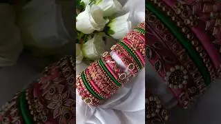 Customised silk thread bangles|WhatsApp on 8790727531 for details