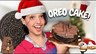 BAKING AN OREO CAKE FOR SANTA 🎅 | Missfeel