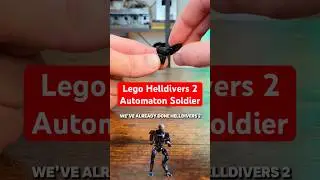 Attempting A PERFECT Lego Helldivers 2 Automaton Soldier #lego #helldivers2