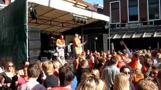 Koninginnedag 2011 Poeleplein Groningen