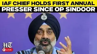 IAF Chief AP Singh Holds First Annual Presser Since Op Sindoor | 93rd Air Force Day Celebrations