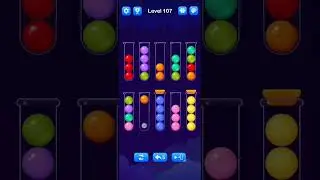 Ball Sort Level 107 Walkthrough Solution Android/iOS
