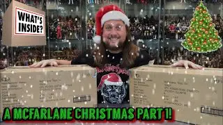 It's A McFarlane Toys Christmas Part 1! A Christmas Surprise From Todd!
