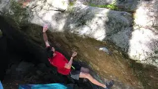 Val Daone boulder - sector plana - El bus 6c+