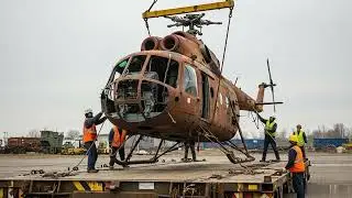&ldquo;Restoring a 250-Year-Old Abandoned Helicopter | Extreme Restoration ASMR&rdquo;