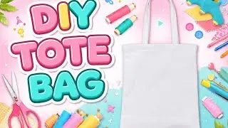 DIY Tote Bag Tutorial | Easy Sewing Project for Beginners 